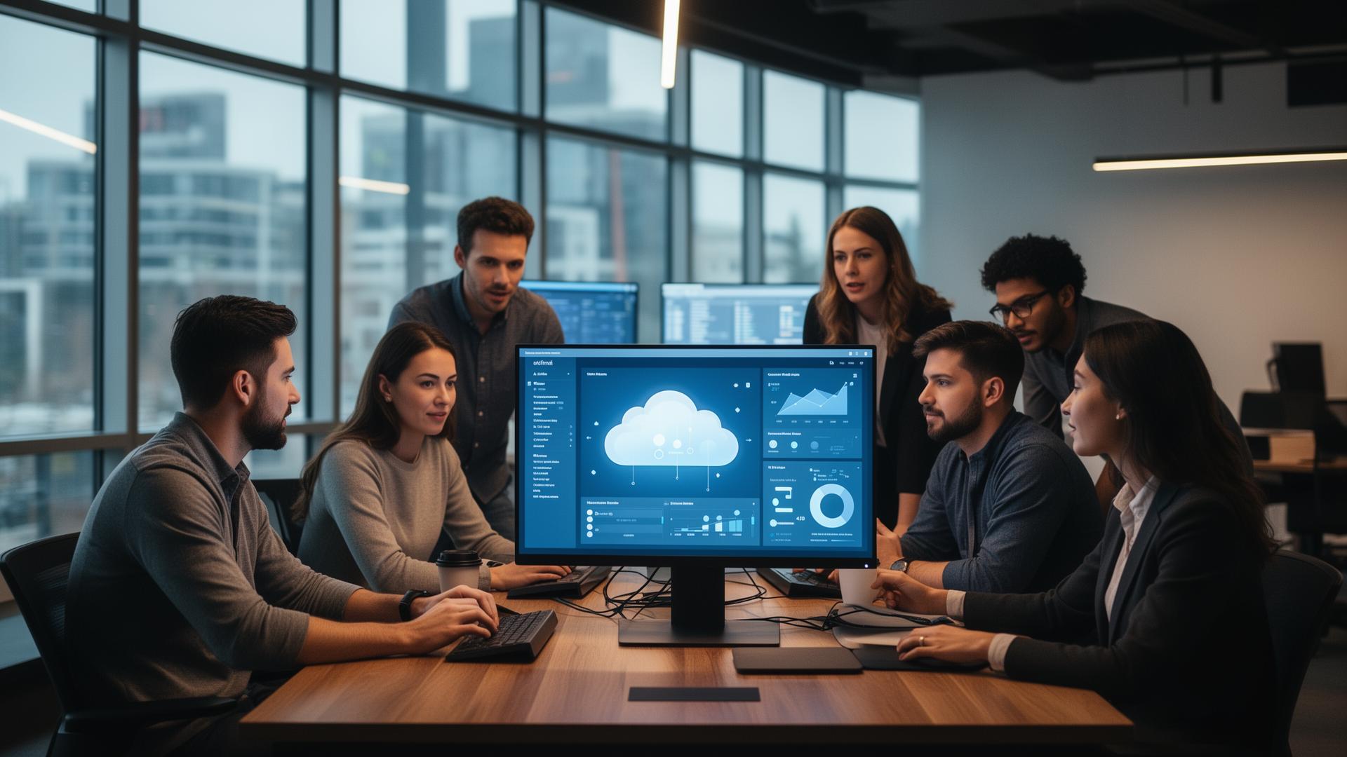 Northcloud team in Calgary office